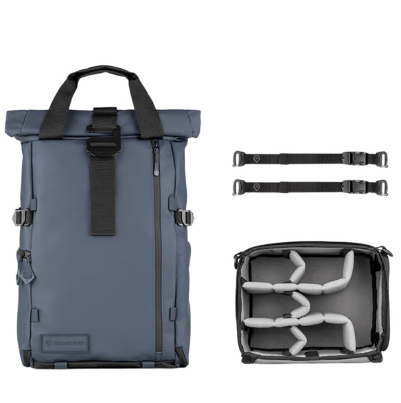 Рюкзак WANDRD PRVKE V4 31L Photography Bundle Синий  Объём 31 л • Быстрый доступ к камере • Крепление для штатива • Отделение для ноутбука/планшета • Потайной карман: AirTag