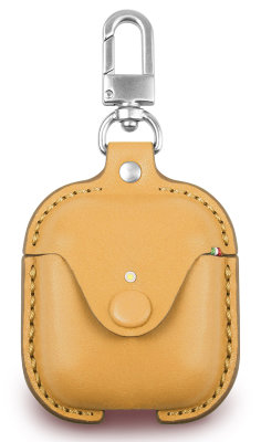 Кожаный чехол для AirPods Cozistyle Cozi Leather Gold