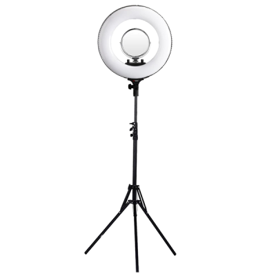 Осветитель кольцевой Tolifo R-48B Lite (3200-5600К) Черный