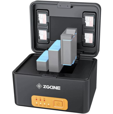 Зарядный кейс ZGCine PS-G10 для аккумуляторов GoPro
