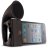 Усилитель звука для iPhone Horn Stand черный  - Подставка (горн-усилитель звука) для iPhone Horn Stand черный
