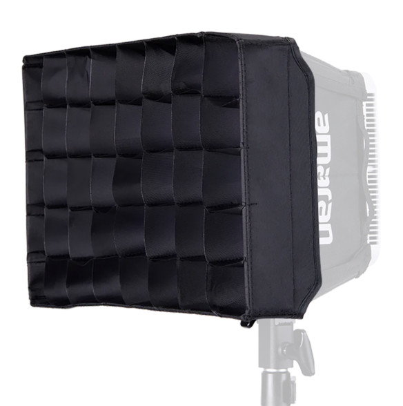 Соты amaran Light Control Grid для Pano 120c  Угол светового потока 45 ° • Байонет насадки уникальный • Совместимость amaran Pano 60c