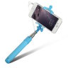 Селфи-палка (монопод) Baseus Selfie Stick Pro Phone Blue с проводом и зеркалом