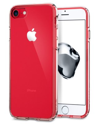 Чехол Spigen для iPhone 8/7 Ultra Hybrid Crystal Clear 042CS20443  Чехол с бампером и прозрачной панелью