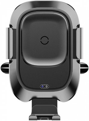 Автодержатель с беспроводной зарядкой Baseus Smart Vehicle Bracket Wireless Charger Black
