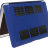Чехол-накладка Heddy Leather Hardshell Blue для MacBook Pro 15 Retina  - Чехол-накладка Heddy Leather Hardshell Blue для MacBook Pro 15 Retina