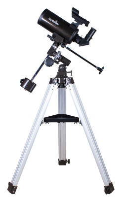 (RU) Телескоп Sky-Watcher BK MAK90EQ1  Тип телескопа: зеркально-линзовый • Оптическая схема: Максутов-Кассегрен • Покрытие оптики: полное многослойное • Фокусное расстояние, мм: 1250 • Есть стандартная Т-резьба (М42) для монтажа зеркальной фотокамеры • Для начинающих • Предмет наблюдения: планеты Солнечной системы и объекты дальнего космоса
