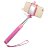 Селфи-палка (монопод) Baseus Selfie Stick Pro Phone Pink с проводом и зеркалом  - Селфи-палка (монопод) Baseus Selfie Stick Pro Phone Pink с проводом