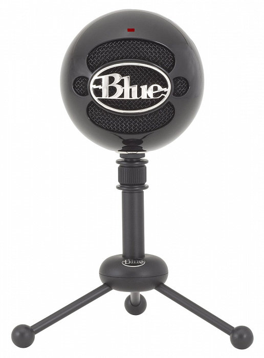 USB-микрофон Blue Microphones Snowball Gloss Black  Конструкция с двойной капсулой • Возможность использования с iPad • Не требует установки драйверов • Микрофон профессионального качества • Отлично подходит для подкастов 