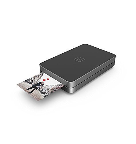Портативный принтер Lifeprint 2x3 (фото 50 х 76мм) Black  Карточки для печати ZINK Paper (10 штук) • Компактный принтер • Легкий вес • Размер фотокарточки 50 х 76 мм • Фотографии имеют «липкую основу» - можно использовать как наклейки
