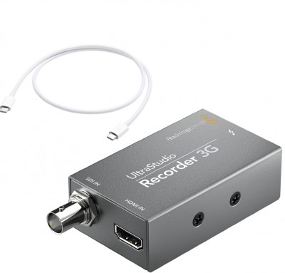 Карта захвата видео Blackmagic UltraStudio Recorder 3G + кабель Apple Thunderbolt 3