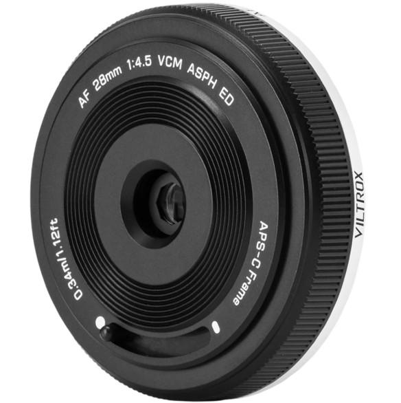 Объектив Viltrox Chip AF 28mm F4.5 для X-mount  Байонет объектива X-mount (Fujifilm) • Фокусное расстояние 28 мм • Конструкция 6 элементов в 6 группах • Фокусировка автоматическая • Максимальная диафрагма F4.5 • Угол зрения диагональ 52.7° • Максимальное увеличение 0.1X • Особенности конструкции VCM мотор