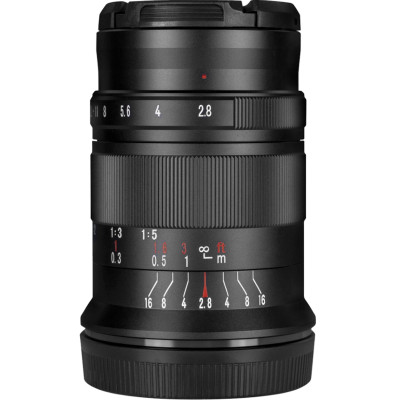 Объектив 7Artisans 60mm F2.8 Macro MKII EF-M  Байонет объектива EF-M (Canon M) • Покрытие матрицы APS-C • Фокусное расстояние 60 мм • Фокусировка ручная • Максимальная диафрагма f2.8 • Минимальная диафрагма F/22 • Угол зрения диагональ 26.4°
