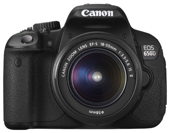 Зеркальный фотоаппарат Canon EOS 650D Kit EF-S 18-55 III DC  Датчик APS-C CMOS с 18,0 млн пикселей • Видео в формате Full HD с ручным управлением и непрерывной автофокусировкой • EF-S 18-55 III DС
