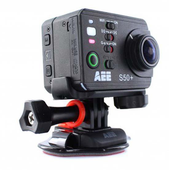 Экшн-камера AEE MagiCam S50+  Экшн-камера • Запись видео 1080p • Матрица 16 МП (1/2.3") • Карты памяти microSD, microSDHC • Wi-Fi