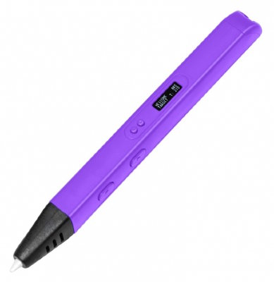 3D ручка Funtastique RP800A Purple с OLED-дисплеем и USB-зарядкой
