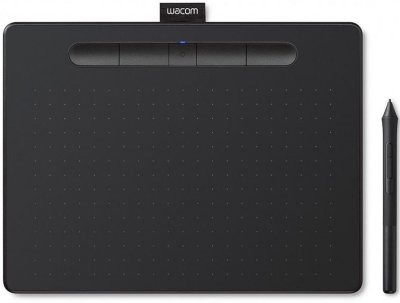 Графический планшет Wacom Intuos M Bluetooth Black CTL-6100WLK-N