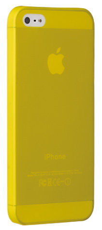 Чехол Ozaki O!coat 0.3 Jelly для iPhone SE/5S/5 Yellow  Толщина всего 0,3 мм • Приятен на ощупь • Стильный дизайн