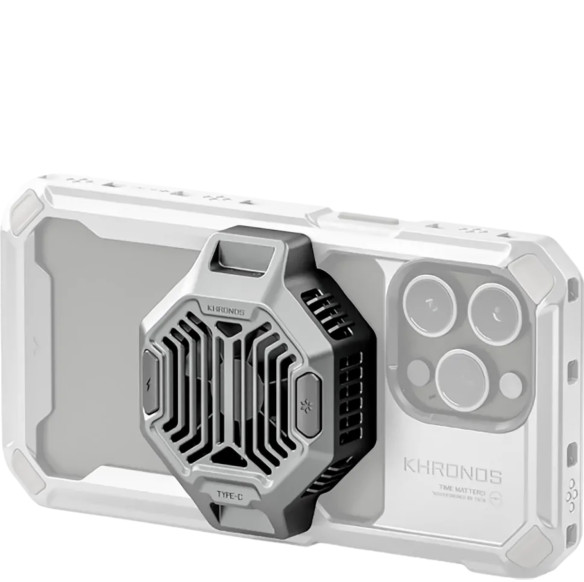 Система охлаждения Tilta Khronos Cooling System Белая  Питание Type-C • Мощность (макс) 22 Вт • Скорость вращения 6700 об/мин