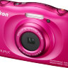 Подводный фотоаппарат Nikon Coolpix S33 Pink
