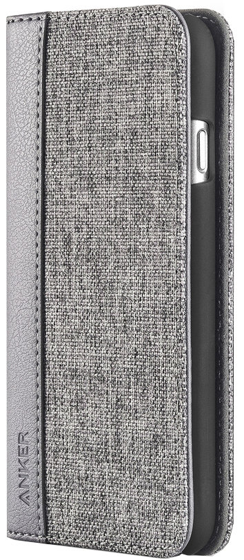 Чехол Anker ToughShell Elite Grey для iPhone 8/7 A70600A1  Прочный и стильный чехол-накладка с двумя отделениями для карт и кармашком для наличных или заметок для iPhone 8/7