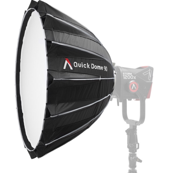 Софтбокс Aputure Quick Dome 90  Форма: круг • Байонет насадки: Bowens • Размер софтбокса ⌀ 90 см