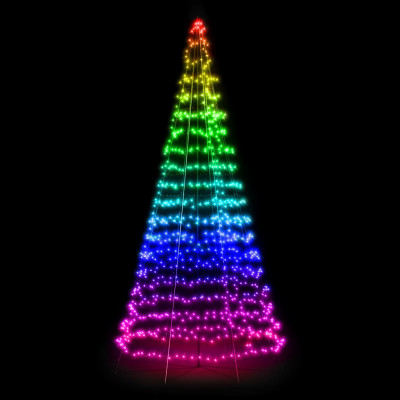Смарт-гирлянда-дерево Twinkly Light Tree 500 LED, RGBW, IP44, высота 3 м, Generation II (TWP500SPP-BEU)