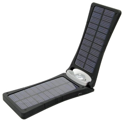  Туристический внешний аккумулятор с солнечной батареей и фонарем AcmePower 3000 mAh MF3020