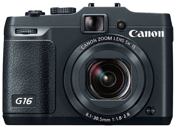 Цифровой фотоаппарат Canon PowerShot G16  Матрица 12.8 МП (1/1.7") • Съемка видео Full HD • Оптический зум 5x • Экран 3" • Wi-Fi