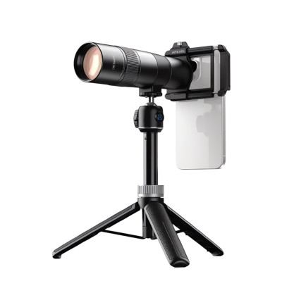 Объектив Apexel TeleCular 3 Series 30X Telephoto для смартфона  Фокусное расстояние 750 мм • Байонет объектива 37 мм • Тип объектива Telephoto (телеобъектив) • Приближение 30 • Материал АБС пластик, алюминий • Конструкция 10 элементов в 7 группах