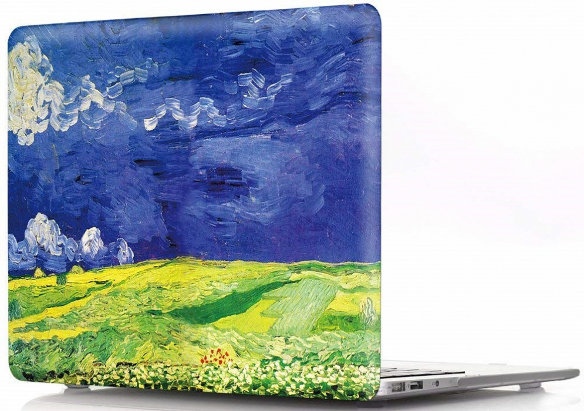 Чехол-накладка i-Blason Cover Field Oil Painting для MacBook Pro 15 Retina  Тонкая накладка • Не увеличивает вес и размеры устройства • Легкая установка • Специальные вырезы в днище • Стильный оригинальный дизайн