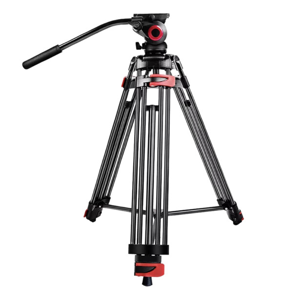 Штатив Miliboo IronTower MTT602A с головой MYT802  Тип штативной головы видеоголова • Наклон 70 ° • Поворот 360 ° • Основание штатива полусфера 75 мм • Распорка • Быстросъёмная площадка • Количество секций 3 • Максимальная нагрузка 10 кг • Не трансформируется в монопод • Посадочное крепление 1/4", 3/8" • Жидкостное демпфирование
