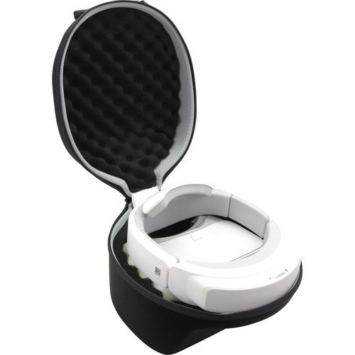 Кейс PolarPro Soft Case для DJI Goggles  Внутренняя верхняя крышка из пеноматериала • Контурная форма минимизирует объем
