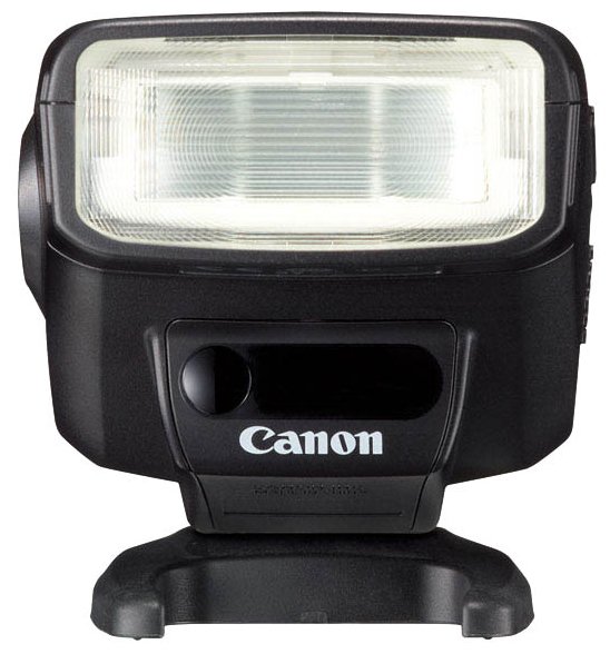 Вспышка Canon Speedlite 270EX II  Вспышка для камер Canon • Ведущее число: 27 м (ISO 100) • Поддержка режимов E-TTL, E-TTL II • Поворотная головка • Выбор угла освещения: ручной • Вес: 155 г