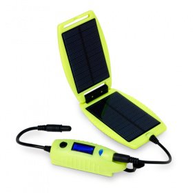 Внешний аккумулятор с солнечной батареей PowerTraveller 2200 mAh Powermonkey Explorer Luminous (светится в темноте)