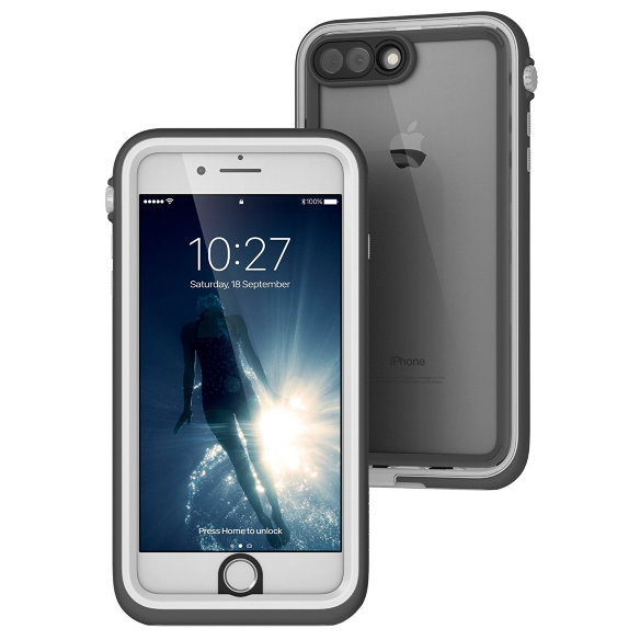 Подводный чехол Catalyst Waterproof Case Alpine White для iPhone 8/7Plus  Противоударный и водонепроницаемый чехол для iPhone 8/7. Позволяет погрузиться на глубину до 5 метров.