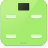 Умные весы YUNMAI color, зеленые  - Умные весы YUNMAI color, зеленые