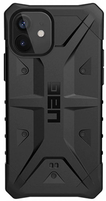 Противоударный Чехол UAG Pathfinder Black для iPhone 12 / iPhone 12 Pro  Болтовое крепление • Составная конструкция • Усиленные углы • Малый вес и толщина • Специальные накладки на кнопки