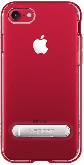 Чехол Spigen Crystal Hybrid Dante Red для iPhone 8/7 (042CS21520)  Прочный пластиковый бампер • Стильный дизайн • Не затрудняет доступ к функциям смартфона
