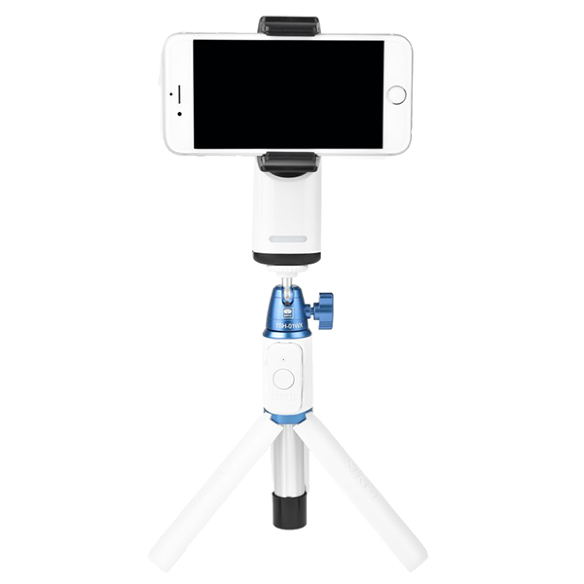 Стабилизатор (стедикам) Sirui Pocket Stabilizer Plus White для iPhone и других смартфонов  Самый легкий • 3 часа постоянной работы • Универсальный • Включает в себя многофункциональную систему поддержки • Включает адаптер для объектива
