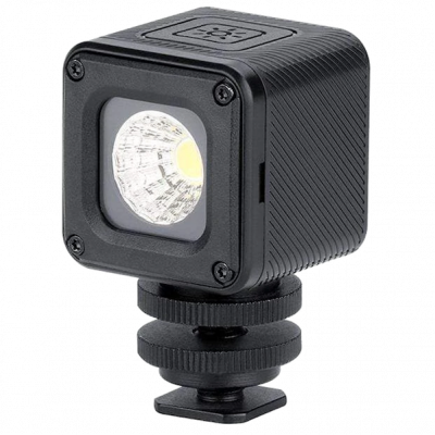 Осветитель Ulanzi L1 Pro водонепроницамый  • Вид осветителя: моноблок • Цветовая температура: 5500 K • Питание: встроенный аккумулятор • RGB режим: Нет • Защита: IP67