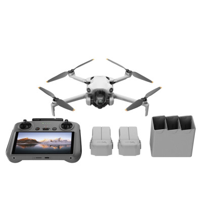 Квадрокоптер DJI Mini 4 Pro Fly More Combo (DJI RC 2)