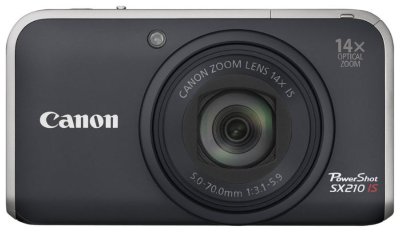 Цифровой фотоаппарат Canon PowerShot SX210 IS Black