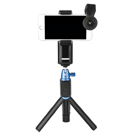 Комплект для съемки Sirui Pocket Stabilizer Professional Kit для iPhone и других смартфонов  Самый легкий • 3 часа постоянной работы • Универсальный • Включает в себя многофункциональную систему поддержки
