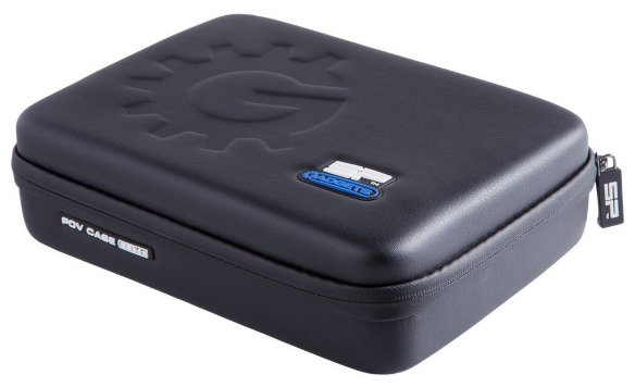 Кейс для GoPro средний SP Gadgets POV Case Elite Medium Black (52090)  Кейс имеет отформованные отделения для аксессуаров • Виниловое наружное покрытие • Компактные размеры • Совместим с камерами Hero 4/3+/3/2