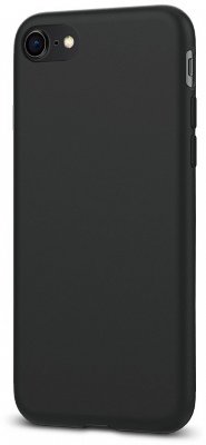 Чехол Spigen Liquid Crystal Matte Black для iPhone 8/7 (054CS22204)  Матовая поверхность • Высокая степень защиты • Гибкий, прочный материал