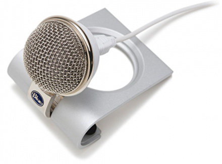 Портативный USB-микрофон Blue Microphones Snowflake  Компактные размеры • Идеален для записи голоса, подкастинга и интервью • Совместим с компьютерами на базе MacOS и Windows • Не требует установки драйверов