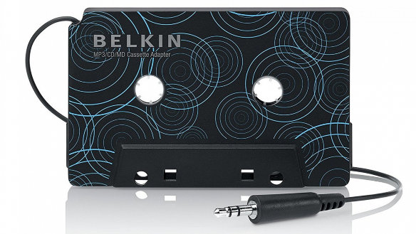 Кассетный адаптер Belkin Cassette Adapter F8V366BT Black  Для кассетных магнитол • Стильный корпус • Чистое звучание • Прост в использовании