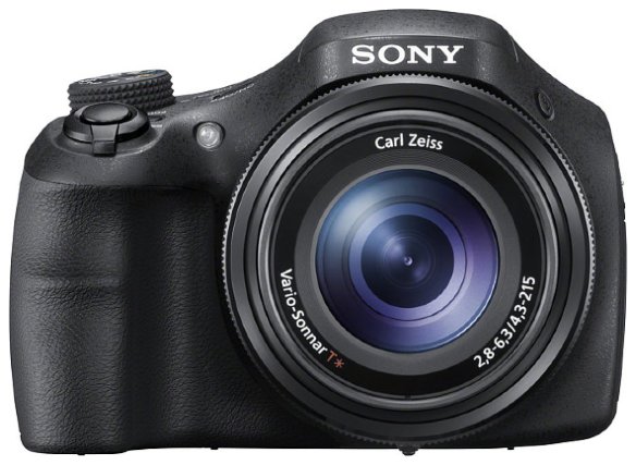Цифровой фотоаппарат Sony Cyber-shot DSC-HX300  Фотокамера с суперзумом •  Матрица 21.1 МП (1/2.3") • Съемка видео Full HD • Оптический зум 50x • Экран 3"