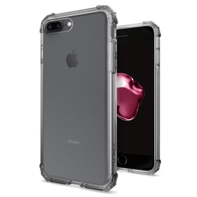 Чехол Spigen для iPhone 8/7 Plus Crystal Shell Dark Crystal 043CS20500  Противоударный чехол с рельефными кнопками, приятными на ощупь.